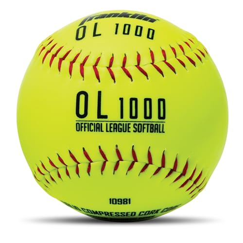 Franklin Sports Practice Softballs Youth Softballs Great for Kids and Girls Fastpitch Players Perfect for Practice