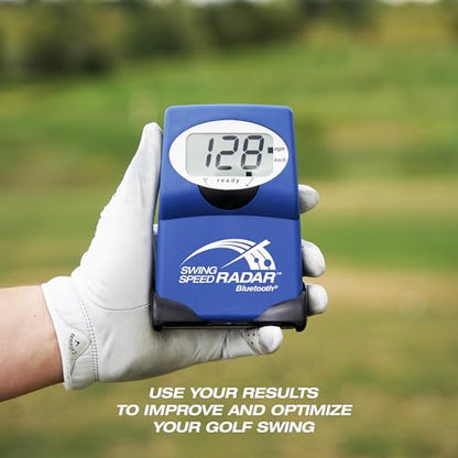 swing speed radar - Golf Training Tool - Accurate Club Speed Measurement 20-200 MPH - Portable Doppler Radar for Distance & Consistency Training - US Made