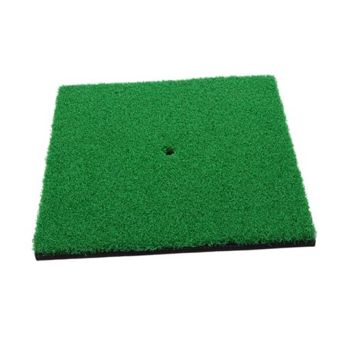 GANAZONO Portable Golf Training Aid Mat Grass Practice Turf for Indoor Outdoor Swing and Short-Range Shot Accuracy Improvement