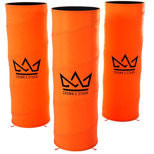 Pop Up Defenders 3 Pack, 48 inches Tall, with Fillable Sandbags (no Sand), Simulate Defenders for Basketball, Football, Soccer, with Carry Bag & Mini Drill Cones