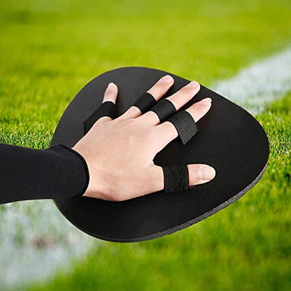 Storgem Softhands Baseball Fielding Trainer,Two-Hands Foam Mitts - style: 2 Packs