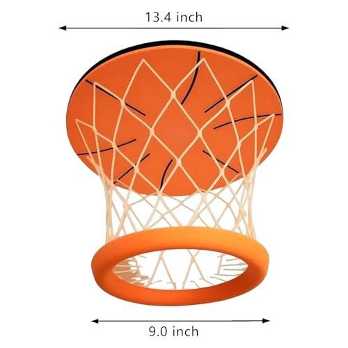 Ceiling Basketball Hoop，Hanging Indoor Basketball Hoop with Ball
