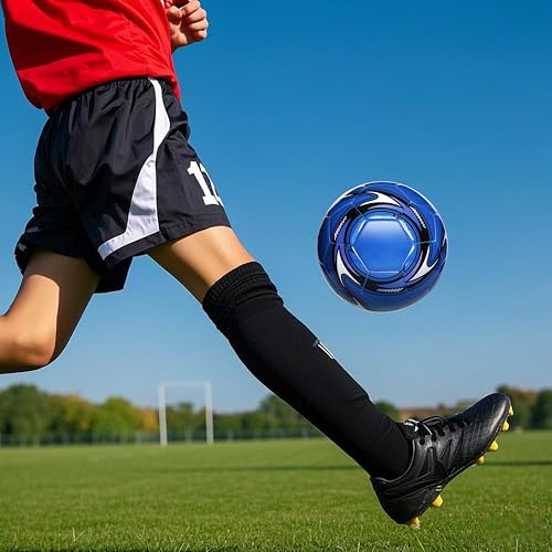 Soccer Ball Size 3,4,5 Soft PU with Football Bag Needle for Practice Training