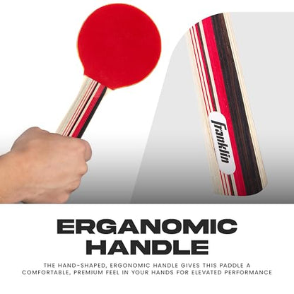 Franklin Sports Table Tennis Paddles - Rubber Paddle - Indoor Ping Pong Paddle - style: Trainer