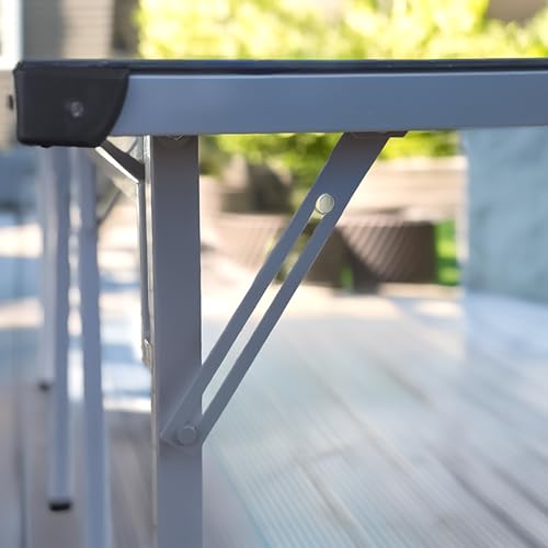 Versa Convertible Outdoor Table Tennis Table 2-Player Set