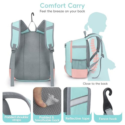 KAVIGOR 2026 Youth Baseball & Softball Bag | Ultra-Light Tball Backpack with Shoe Compartment & Helmet Holder | Skin-Soft Fabric