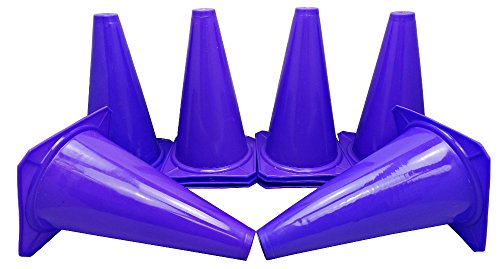 BlueDot Trading Agility Cones - color: Purple, style: 12 Pack