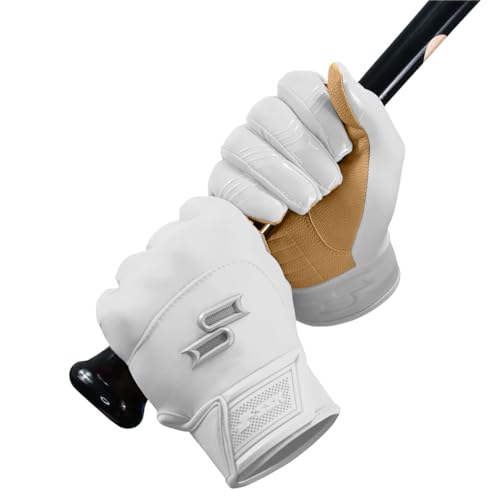 SSK X1 Color Rush Youth Baseball Batting Gloves - Durable Cabretta Leather Palm - 19 Colors