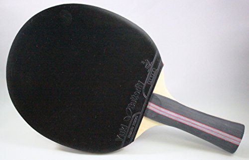 Butterfly B302FL Shakehand Table Tennis Racket | China Series | Racket and Case Set with A Combination Smooth & Pips-Out Rubber | Recommended for Beginning Level Players