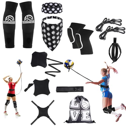 Volleyball Training Equipment Aid Kit, Volleyball Spike Trainer Gear Gifts for Beginners Coaching Supplies - style: Volleyball Spike Classic