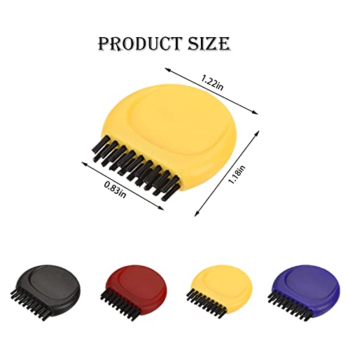 20 Pcs Golf Club Groove Cleaner Pocket Golf Club Groove Brush, Golf Club Groove Cleaning Tool Mini Golf Club Brushes for Cleaning Golf Heads Golf Balls and Shoes