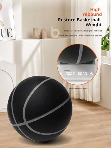 Indoor Training Silent Basketball – Quiet Ball for Dribbling Drills & Ball Handling Practice