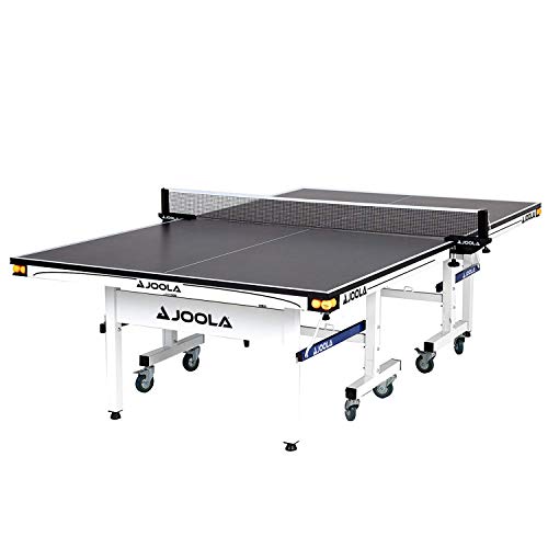 JOOLA Rally TL Professional MDF Indoor Ping Pong Table w/Quick Clamp Table Tennis Net & Post Set - 10 Minute Easy Assembly - Corner Ball Holders - Tournament Quality - Includes Playback Mode - size: 25mm