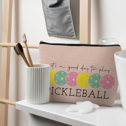 makeup bags makeup bag Cosmetic Bag 880 - color: Colorful Pickleball - 3