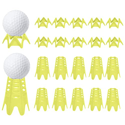 Plastic Golf Tees, Golf Simulator Tees for Home, Outdoor Indoor Golf Tees Simulator Practice Training, Golf Mat Tees for Winter Turf and Driving Range