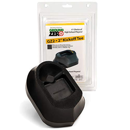 Champion Sports Football Kicking Tee – Heavy-Duty Kickoff Tee in Multiple Styles & Sizes - style: Kicking Tee & Block (2 Inch)
