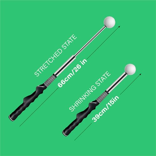 Joyniper Golf Training Wrist Trainer Golf Swing Practice Stick - Strength and Rhythm Training for Improved Shot Swing Control