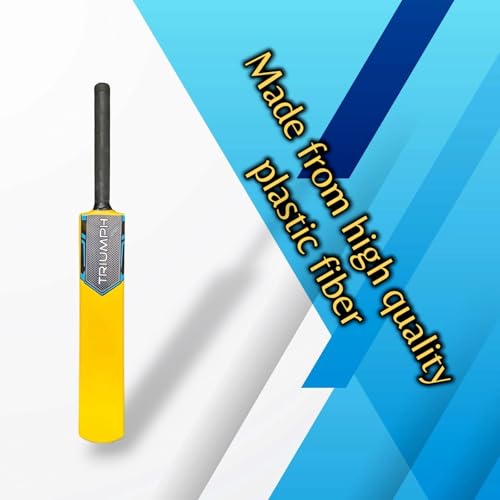 Plastic Fiber Cricket Bat for Kids Safe & Sturdy for Indoor/Outdoor Use