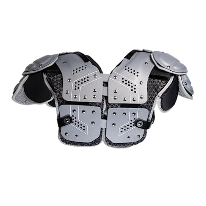 Schutt XV Skill Football Shoulder Pads for Quarterback, Wide Receiver, Defensive Back - size: X-Large, style: Hybrid