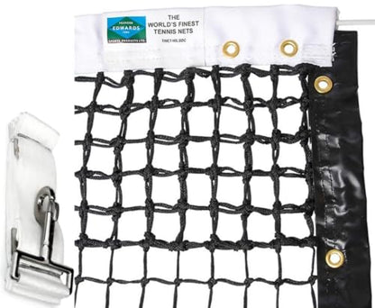 Edwards 42' Tennis Net w Center Strap Included - Court Equipment Package - style: 40LS Double Center