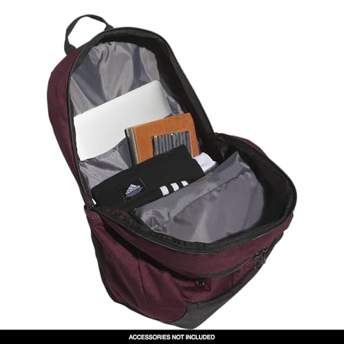 adidas Striker 3 Team Sports Backpack – Daypack for Sports Gym Travel, 36L - color: Maroon