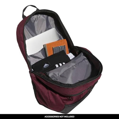 adidas Striker 3 Team Sports Backpack – Daypack for Sports Gym Travel, 36L - color: Maroon