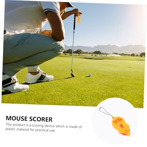 Alasum 2pcs Portable Golf Scoring Device Durable Outdoor Golf Shot Counter Carry Golfer Scoring Tool for Accurate Shot Tracking for Enthusiasts