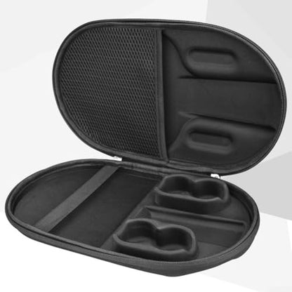 Table Tennis Racket Bag, Ping-Pong Paddles Case, Hard Shell EVA Table Tennis Paddle Box Case Storage Bag, Dust-proof Portable(black)