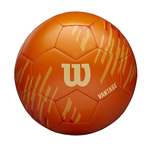 WILSON NCAA Vantage Soccer Balls - color: Orange, size: Size 4