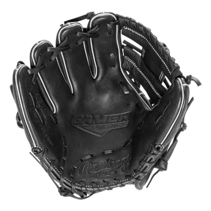 Rawlings Gamer Contour Series Utility Baseball Glove | Youth | Travel | Infield | Outfield | First Base | Black | Right Hand Thrower | Left Hand Thrower