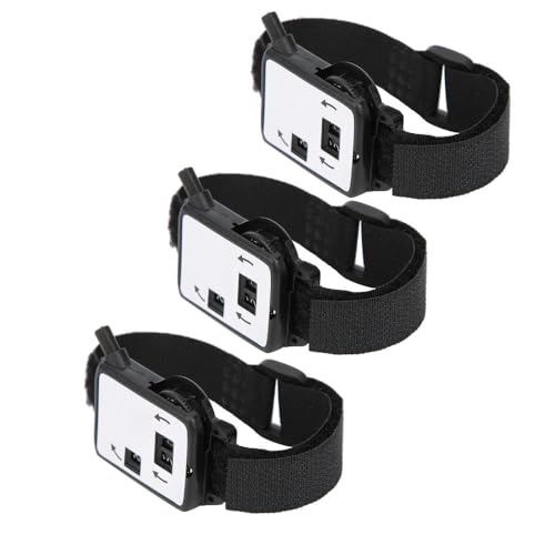 3Pcs Golf Stroke Counter Watch - Manual Dial Score Keeper for Golfers, Wrist Wearable Plastic Stroke Counter