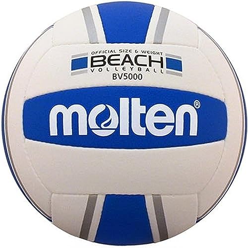 Molten Elite Beach Volleyball - color: Silver/Blue