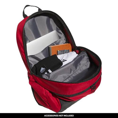 adidas Striker 3 Team Sports Backpack – Daypack for Sports Gym Travel, 36L - color: Power Red