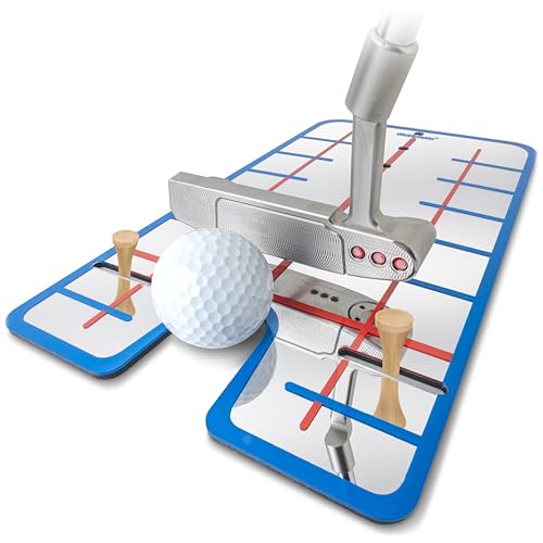 GoSports Golf Putting Alignment Mirrors - Designed by Golfers for Golfers - size: 12" Standard