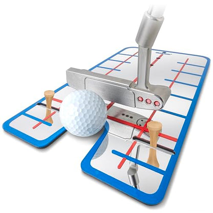 GoSports Golf Putting Alignment Mirrors - Designed by Golfers for Golfers - size: 12" Standard