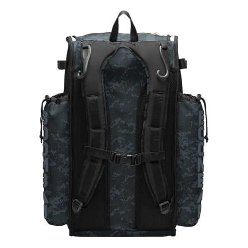 Boombah Superpack Bat Bag - Backpack Version (no wheels) - Holds 4 Bats - USA Clandestine 2 - Multiple Color Options