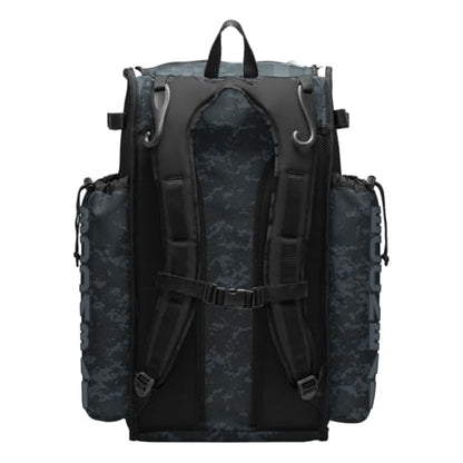 Boombah Superpack Bat Bag - Backpack Version (no wheels) - Holds 4 Bats - USA Clandestine 2 - Multiple Color Options