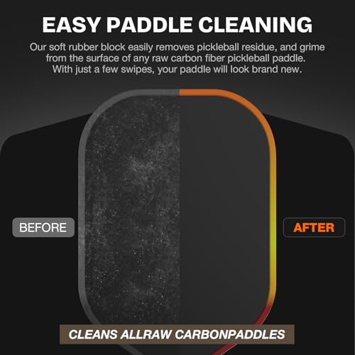 DGYGQ Pickleball Paddles - Professional Carbon Fiber Paddle with Honeycomb Core Pickleball Rackets - Lightweight Precision & Enhanced Shock Absorption for High Spin (Yellow-Orange Ombre)