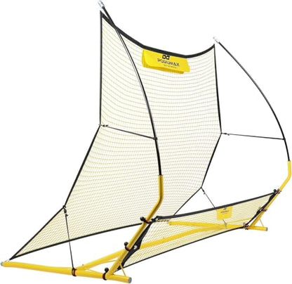 Upgraded Portable Soccer Trainer, 2 in 1 Soccer Rebounder Net