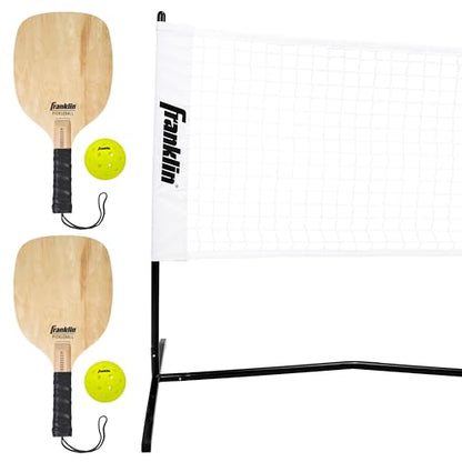 Franklin Sports Pickleball Set - Half Court Net, 2 Paddles, 2 Pickleballs
