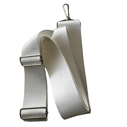Tennis Net Center Strap - Regulation Nylon Net Adjuster with Metal Hook for Public Court