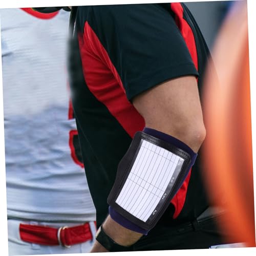 LIOOBO 2pcs Youth Football Play Wristband Wristband for Quarterback Softball Baseball Comfortable Flexible Arm Band for