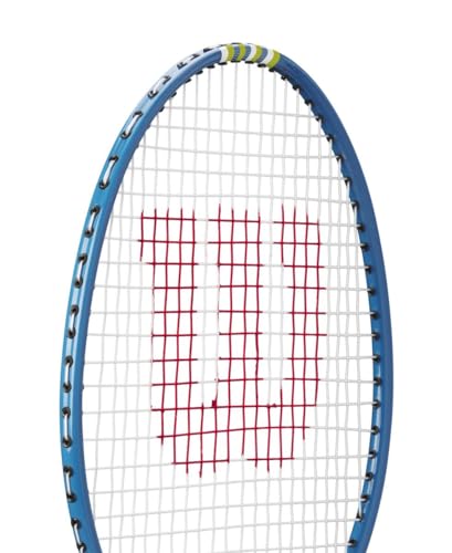 Wilson Badminton Racket, Aluminum Frame, Strung for Beginners, Play, Recreation - color: Champ 90