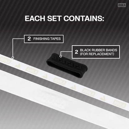 JOOLA Pickleball Paddle Replacement Grip Tape - Wrap for Pickleball Paddle - Feel-Tec Pure Grip - Moisture Wicking Surface & Comfort - Handle Wrap for Use with Overgrip - Black, White, or Gray