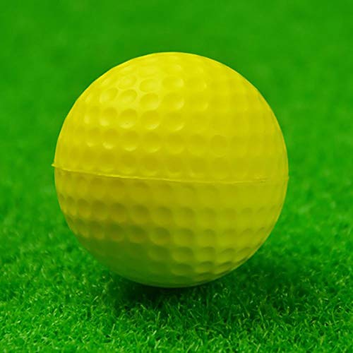 Myartte Foam Practice Golf Balls Indoor or Outdoor Golf Training Balls Value 12 Pack Soft Foam Balls for Men Women