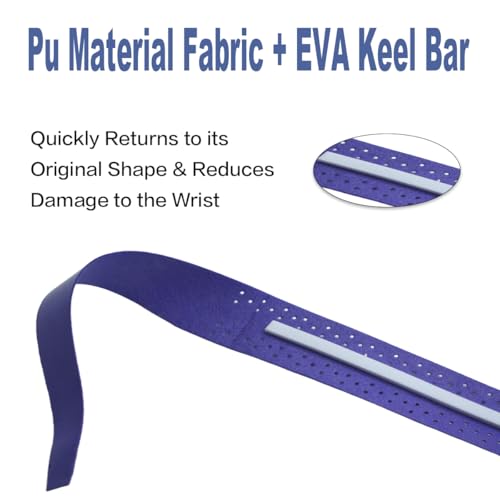 2 Pcs Purple Pickleball Overgrip, Overgrip Tape Replacement Wrap Paddle Grip Tape for Pickleball, Tennis, Badminton, Squash