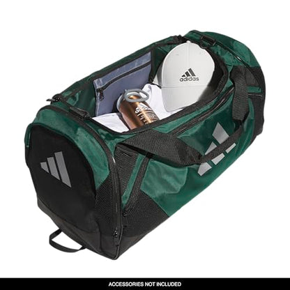 adidas Team Issue Duffel Bag – Durable for Sports & Travel - color: Dark Green/2