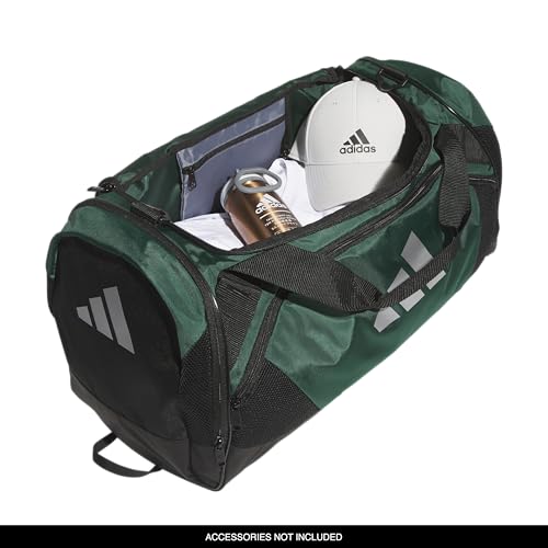adidas Team Issue Duffel Bag – Durable for Sports & Travel - color: Dark Green/2