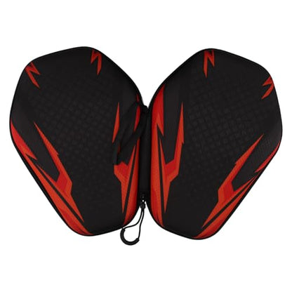 Double Padded Table Tennis Racket Bag Paddle Case, Table Tennis Case Racket Cover Helps Protect The Table Tennis Rubber And Racket, Table Tennis Organizer - color: PB005-B model