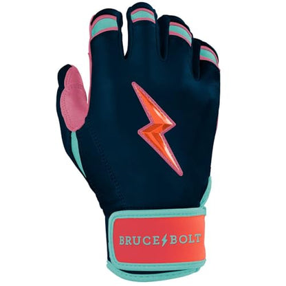 BRUCE BOLT Bear Series Short Cuff Batting Gloves - Bear Mayer Collection - Adult & Youth Sizes
